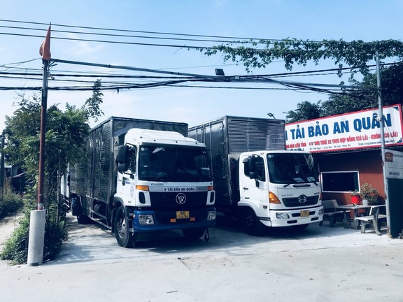 Hình ảnh đội xe công ty Bảo An Quân - Logistics Bảo An Quân - Công Ty TNHH Bảo An Quân